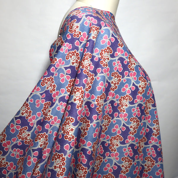 Liberty Fabrics ~ 'Primula Point - Pink' *Remnant 4.5m Was $229 Now $183